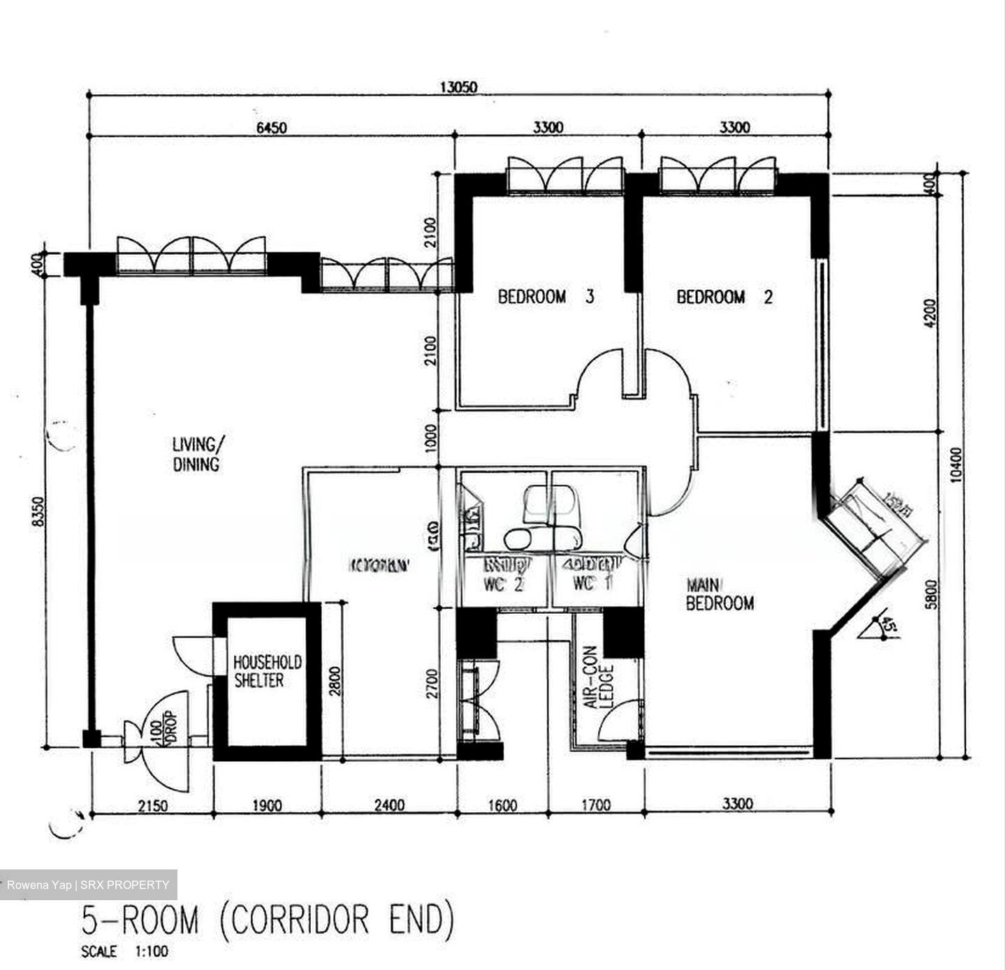 Blk 309A Teck Ghee Vista (Ang Mo Kio), HDB 5 Rooms #540067451